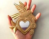 Medium Gold Mirror Lata