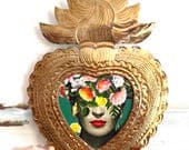 XL Nicho Frida Kahlo Vintage