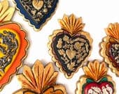 Vintage Corazon Uva Doble Milagritos