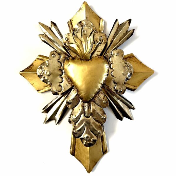 9” Large rayos metal cross (9 different color options) - Image 5