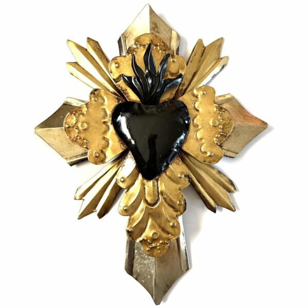 9” Large rayos metal cross (9 different color options) - Image 6