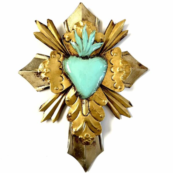 9” Large rayos metal cross (9 different color options) - Image 7