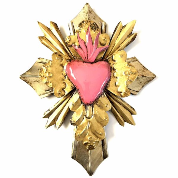 9” Large rayos metal cross (9 different color options) - Image 8