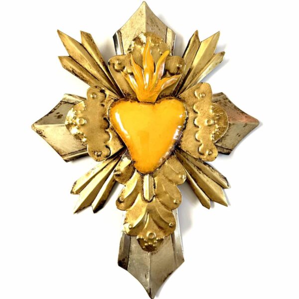 9” Large rayos metal cross (9 different color options) - Image 10