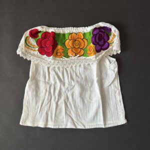 Size 4-5 Chiapaneca sin mangas multicolor girl (different color options)