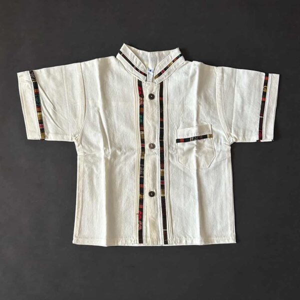 3 Toddler Linen Mexican new born's shirt