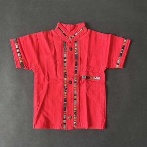 0-3 months Linen Mexican new born's shirt