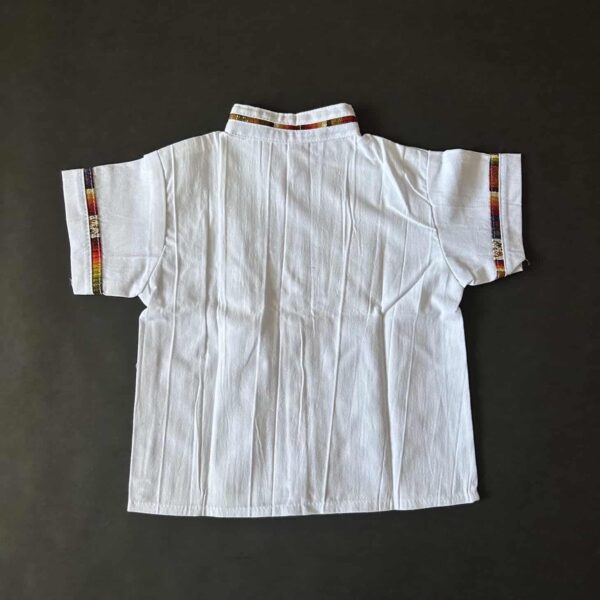 3 Toddler Linen Mexican new born's shirt - Image 3