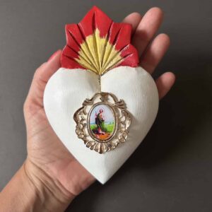 6” Medium San Jose wooden heart