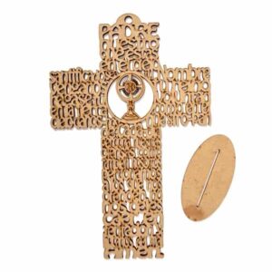 12” Large Padre nuestro cross